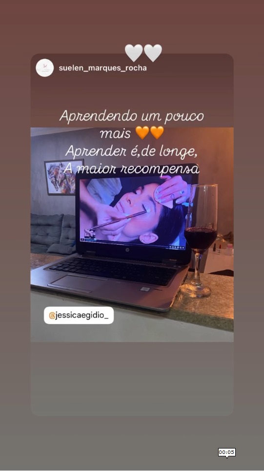 Depoimento de aluna no Instagram 04