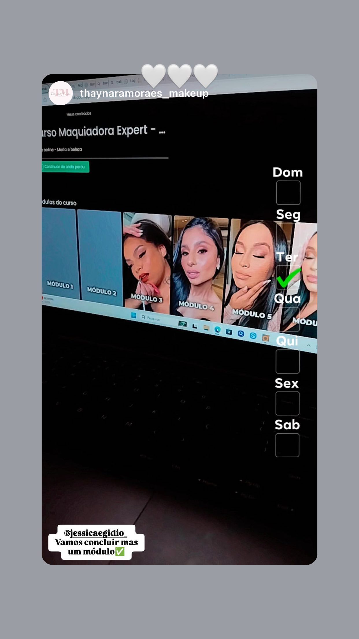 Depoimento de aluna no Instagram 06